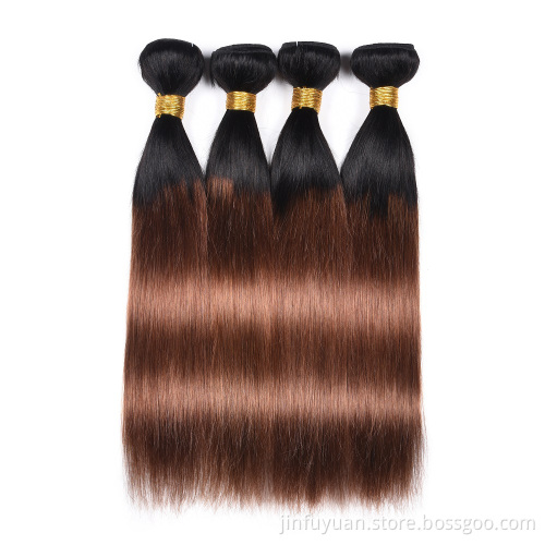 Most Popular Ombre hair 1b/brown Hair Weave Bundles,Cheap Human Hair Bundles